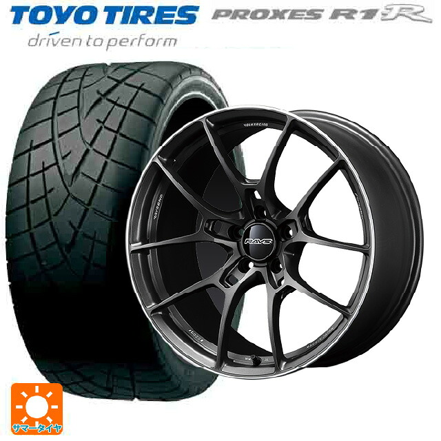 225/50R16 92V トーヨー プロクセス R1R レイズ ボルクレーシング G025 HK 16-6J 国産車用 サマータイヤホイール4本セット