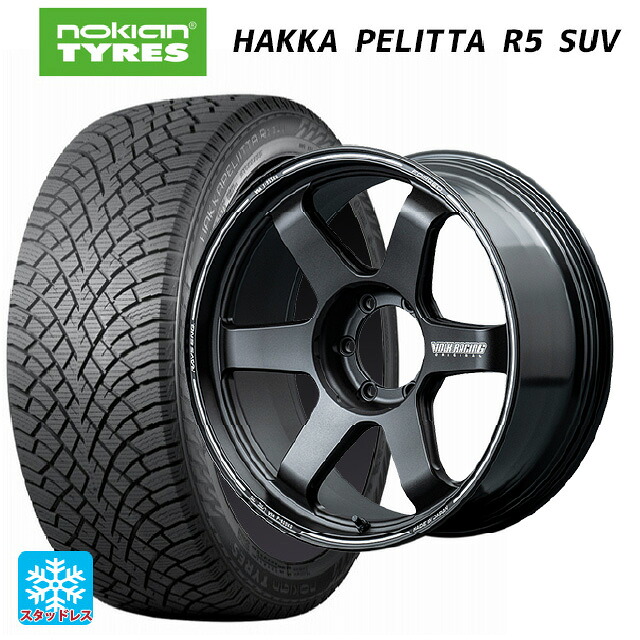 レクサス GX(250系)用 285/45R22 114T XL ノキアン ハッカペリッタR5 SUV レイズ ボルクレーシング TE37ウルトラ X BT 新品スタッドレスタイヤホイール 4本セット