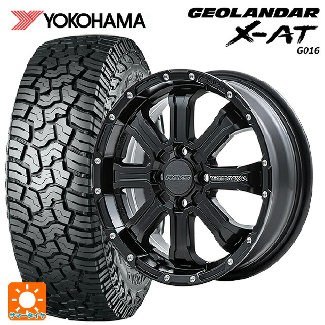 ダイハツ コペン(LA400K)用 165/60R15 77H ヨコハマ ジオランダー X-AT G016 ブラックレター 正規品 レイズ チームデイトナ FDX-K BOL 新品サマータイヤホイール 4本セット