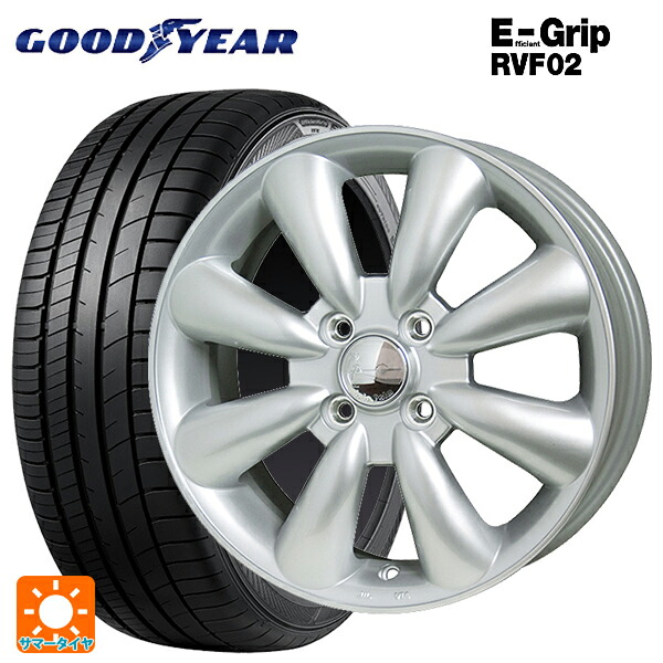 155/65R13 73H グッドイヤー エフィシェントグリップ RVF02 ホットスタッフ ララパーム KC8 S 13-4J 国産車用 サマータイヤホイール4本セット|タイヤホイール専門店コニシタイヤ
