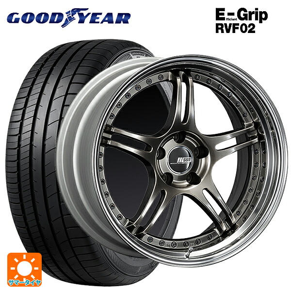 トヨタ プリウス(60系)用 225/45R19 96W XL グッドイヤー エフィシェントグリップ RVF02 タナベ SSR プロフェッサー SPX ハイメタルブロンズ 新品サマータイヤホイール 4本セット