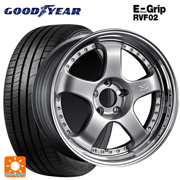235/50R18 101W XL グッドイヤー エフィシェントグリップ RVF02 タナベ SSR プロフェッサー SP1 シルバー 18-8.5J 国産車用 サマータイヤホイール4本セット｜タイヤホイール専門店コニシタイヤ