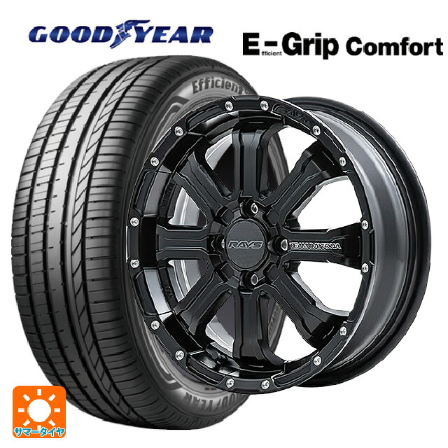 165/50R15 73V グッドイヤー エフィシェントグリップ コンフォート レイズ チームデイトナ FDX-K BOL 15-5J 国産車用 サマータイヤホイール4本セット