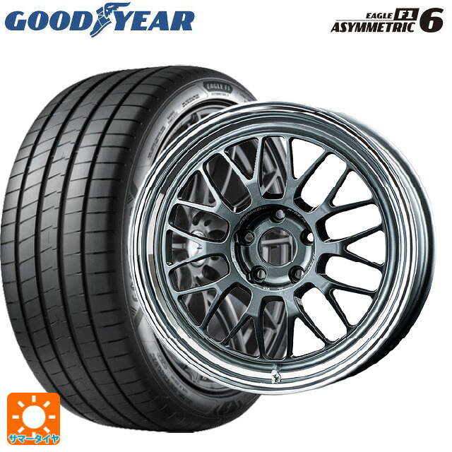 235/50R18 101W XL グッドイヤー イーグル F1 アシメトリック6 レイズ ボルクレーシング 21A VC 18-8.5J 国産車用 サマータイヤホイール4本セット