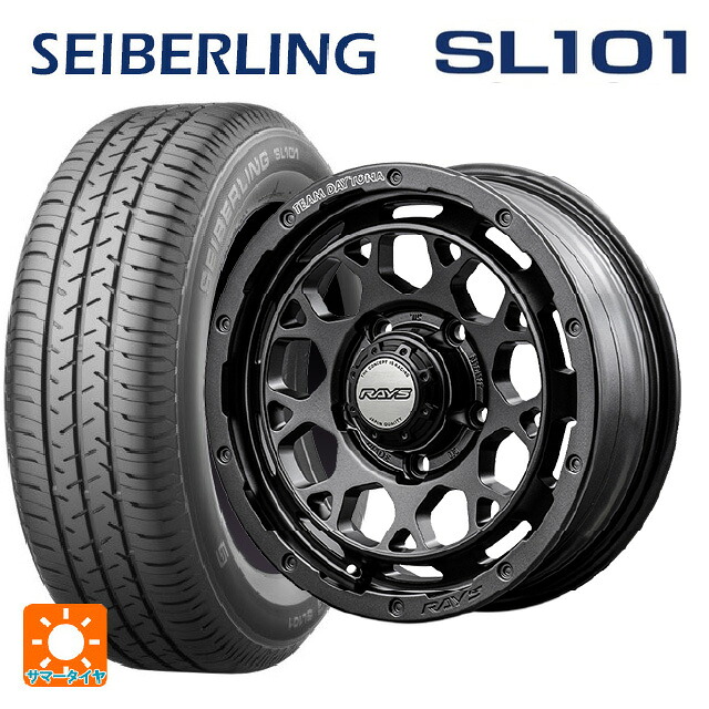 在庫有 215/65R16 98S セイバーリング セイバーリング SL101(ブリヂストン工場生産） レイズ チームデイトナ M9+ スペックm # AOJ 16-6J 国産車用 サマータイヤホイール4本セット｜タイヤホイール専門店コニシタイヤ