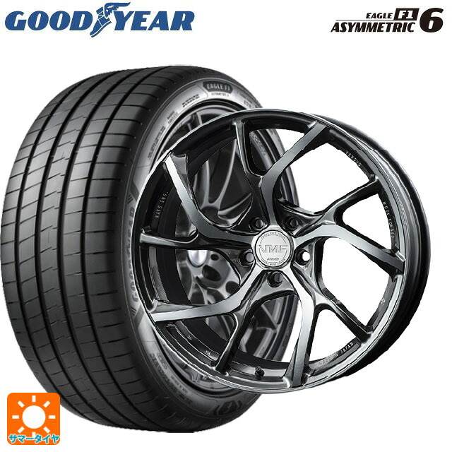 スバル レガシィアウトバック(BS系)用 245/45R19 102Y XL グッドイヤー イーグル F1 アシメトリック6 レイズ VMF C-01 HX 新品サマータイヤホイール 4本セット