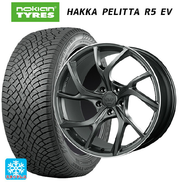 トヨタ ヴェルファイア(40系)用 245/45R20 103R XL ノキアン ハッカペリッタR5 EV レイズ VMF C-01 MK 新品スタッドレスタイヤホイール 4本セット