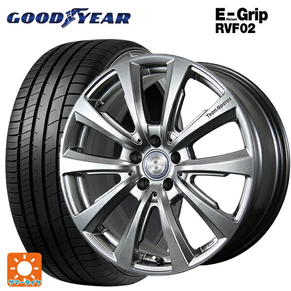 ミニ ミニクーパー(電気自動車)(J01)用 195/60R16 89H グッドイヤー エフィシェントグリップ RVF02 トピー チームスパルコ ヴァローザ バージョン02 # MG 新品サマータイヤホイール 4本セット