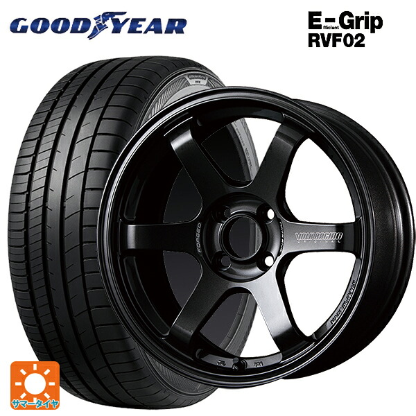 スズキ スイフト(ZC/ZD 13/43/53/83系)用 185/55R16 83V グッドイヤー エフィシェントグリップ RVF02 レイズ ボルクレーシング TE37ソニック MM 新品サマータイヤホイール 4本セット