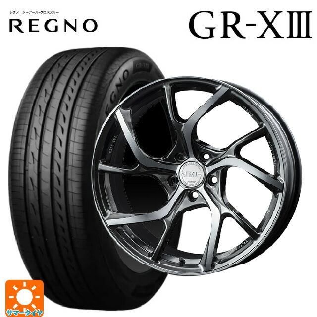 トヨタ プリウス(60系)用 195/50R19 88H ブリヂストン レグノ GR-X3 正規品 # レイズ VMF C-01 HX 新品サマータイヤホイール 4本セット