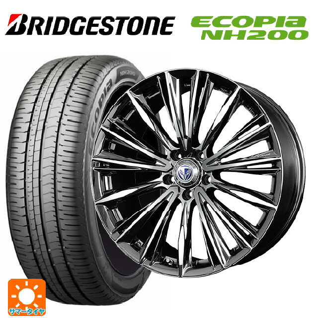 スバル レヴォーグ(VN系)用 225/45R18 95W XL ブリヂストン エコピア NH200 正規品 レイズ ベルサス ヴォウジェ RB 新品サマータイヤホイール 4本セット|タイヤホイール専門店コニシタイヤ