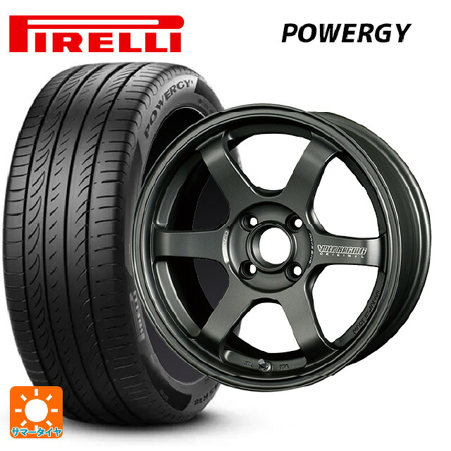 195/55R15 85V ピレリ パワジー 正規品 レイズ ボルクレーシング TE37ソニック クラブレーサー DM 15-7J 国産車用 サマータイヤホイール4本セット 105,595円