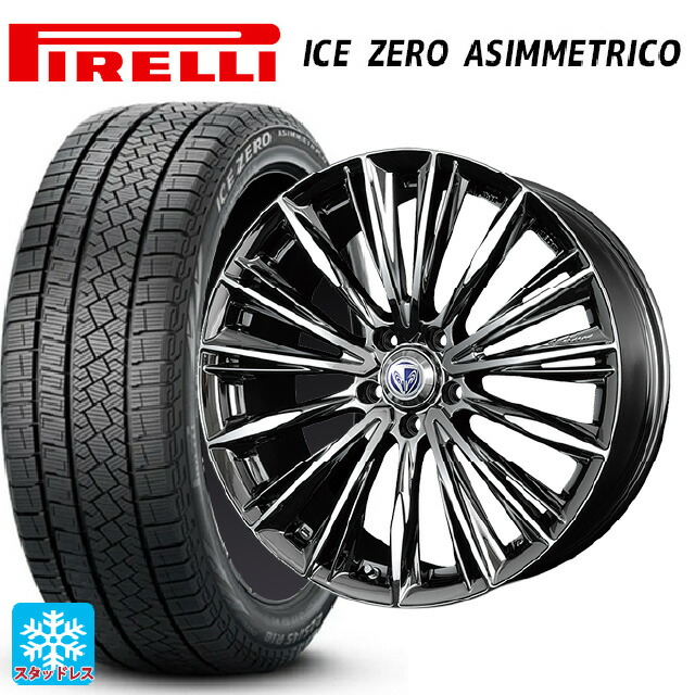 トヨタ ヴェルファイア(30系)用 235/50R18 101H XL ピレリ アイスゼロ アシンメトリコ 正規品 # レイズ ベルサス ヴォウジェ RB 新品スタッドレスタイヤホイール 4本セット