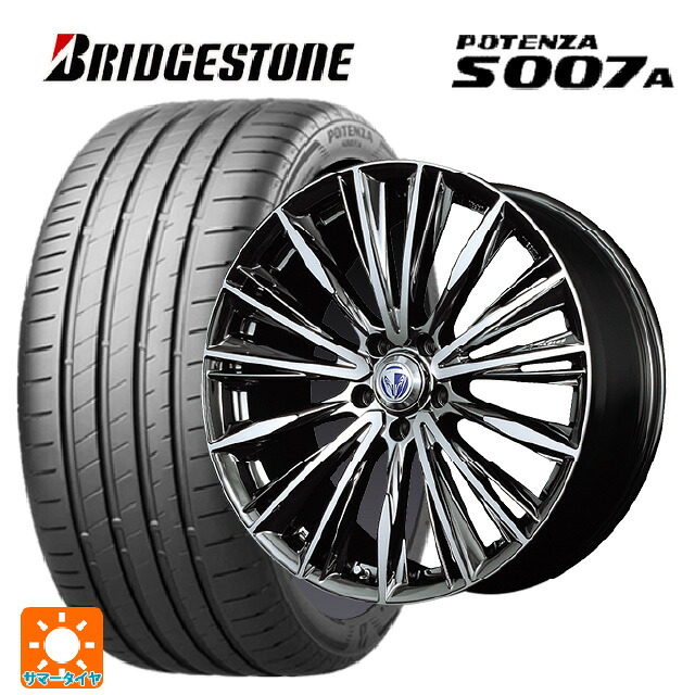 スバル WRX S4(VBH)用 245/40R18 97Y XL ブリヂストン ポテンザ S007A 正規品 レイズ ベルサス ヴォウジェ DR 新品サマータイヤホイール 4本セット