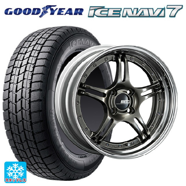 2024年製 235/50R18 97Q グッドイヤー アイスナビ7(数量限定) # タナベ SSR プロフェッサー SPX ハイメタルブロンズ 18-8J 国産車用 スタッドレスタイヤホイール4本セット