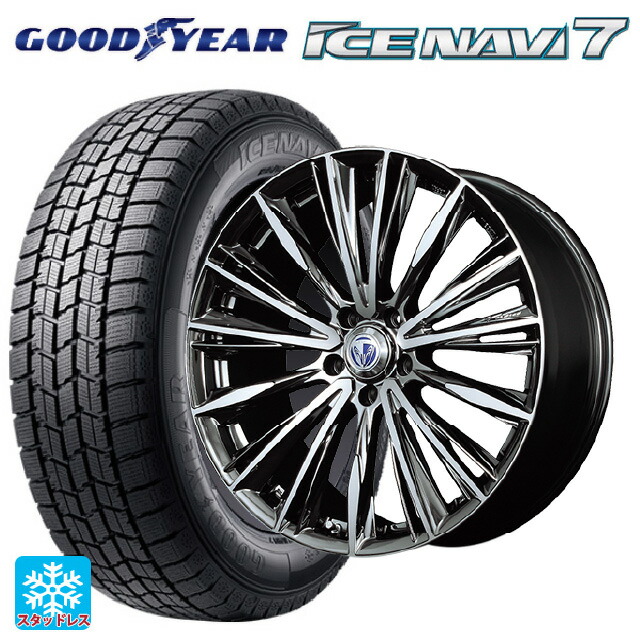 2023年製 225/45R18 91Q グッドイヤー アイスナビ7(数量限定) レイズ ベルサス ヴォウジェ DR 18-7J 国産車用 スタッドレスタイヤホイール4本セット 143,320円