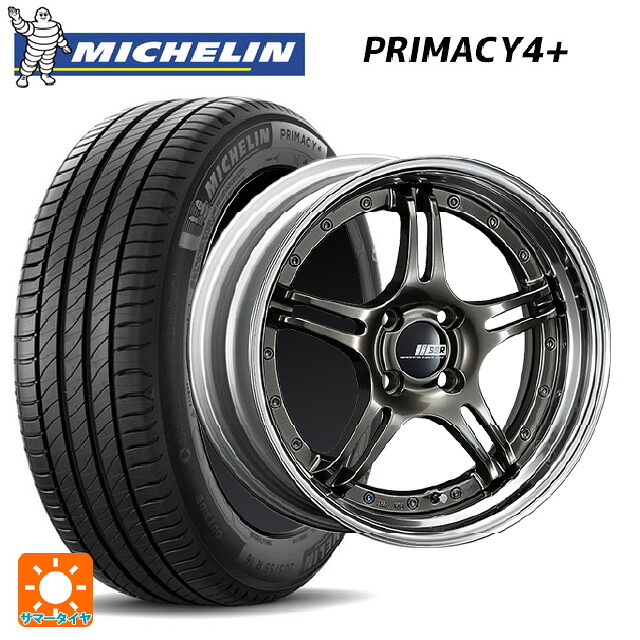 195/50R16 88V XL ミシュラン プライマシー4＋ 正規品 タナベ SSR プロフェッサー SPX ハイメタルブロンズ 16-6.5J 国産車用 サマータイヤホイール4本セット