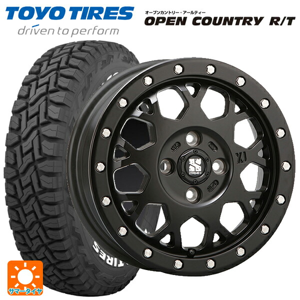 155/65R14 75Q トーヨー オープンカントリー RT ホワイトレター エムエルジェイ エクストリームJ XJ04 Satin Black 14-4.5J 国産車用 サマータイヤホイール4本セット