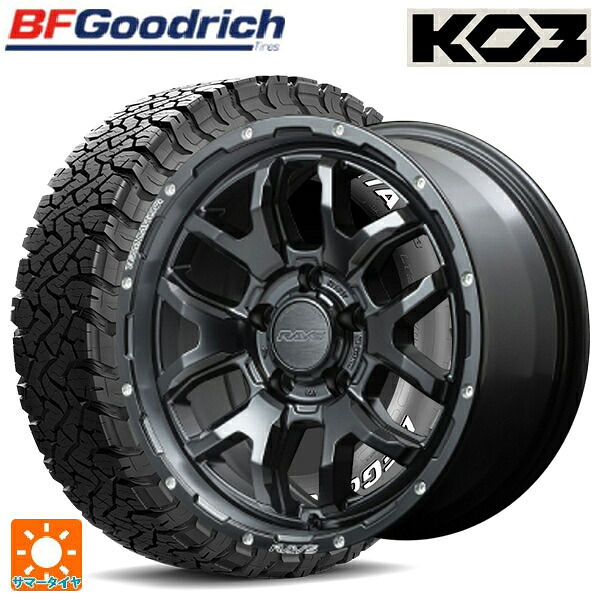 トヨタ RAV4(50系)用 235/70R16 110/107S BFグッドリッチ オールテレーン TA KO3 ホワイトレター 正規品 レイズ チームデイトナ F6 ブースト # N1 新品サマータイヤホイール 4本セット