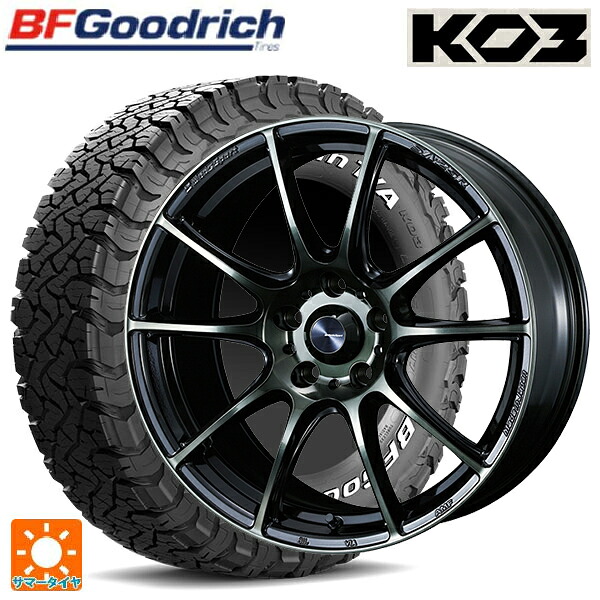 トヨタ RAV4(50系)用 245/70R16 113/110S BFグッドリッチ オールテレーン TA KO3 ホワイトレター 正規品 ウェッズ ウェッズスポーツ SA25R WBC 新品サマータイヤホイール 4本セット