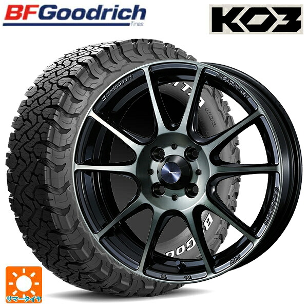 225/75R16 115/112S BFグッドリッチ オールテレーン TA KO3 ホワイトレター 正規品 ウェッズ ウェッズスポーツ SA25R WBC 16-6.5J 国産車用 サマータイヤホイール4本セット
