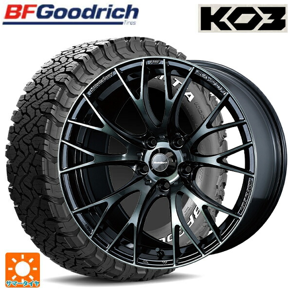 トヨタ RAV4(50系)用 245/70R16 113/110S BFグッドリッチ オールテレーン TA KO3 ホワイトレター 正規品 ウェッズ ウェッズスポーツ SA20R WBC 新品サマータイヤホイール 4本セット