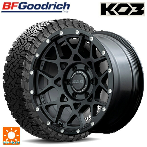 トヨタ ランドクルーザープラド(150系)用 265/70R17 118/115S BFグッドリッチ オールテレーン TA KO3 ホワイトレター 正規品 # レイズ チームデイトナ M8 N2 新品サマータイヤホイール 4本セット｜タイヤホイール専門店コニシタイヤ 189,240円