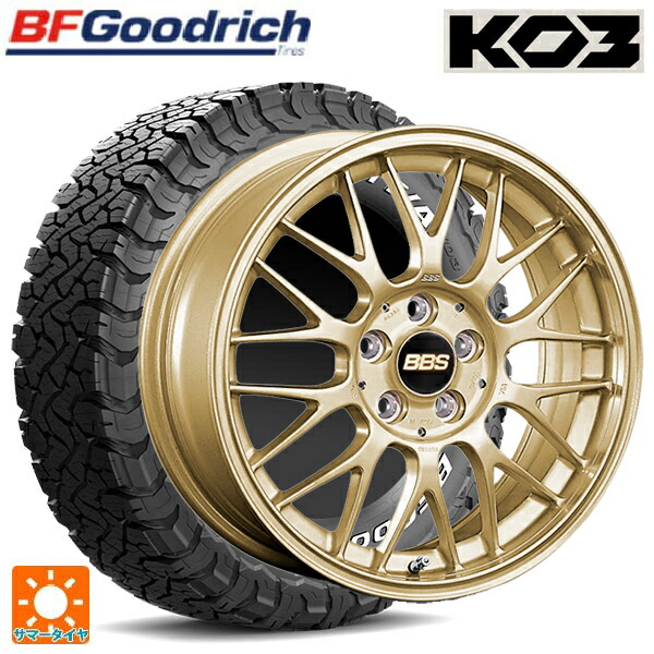 トヨタ RAV4(50系)用 245/70R16 113/110S BFグッドリッチ オールテレーン TA KO3 ホワイトレター 正規品 BBS RG-F GL 新品サマータイヤホイール 4本セット