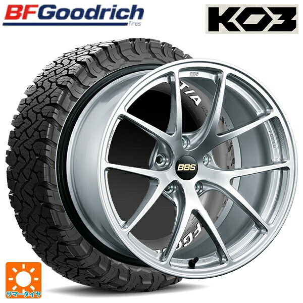 225/70R16 102/99S BFグッドリッチ オールテレーン TA KO3 ホワイトレター 正規品 BBS RI-A DS 16-7J 国産車用 サマータイヤホイール4本セット
