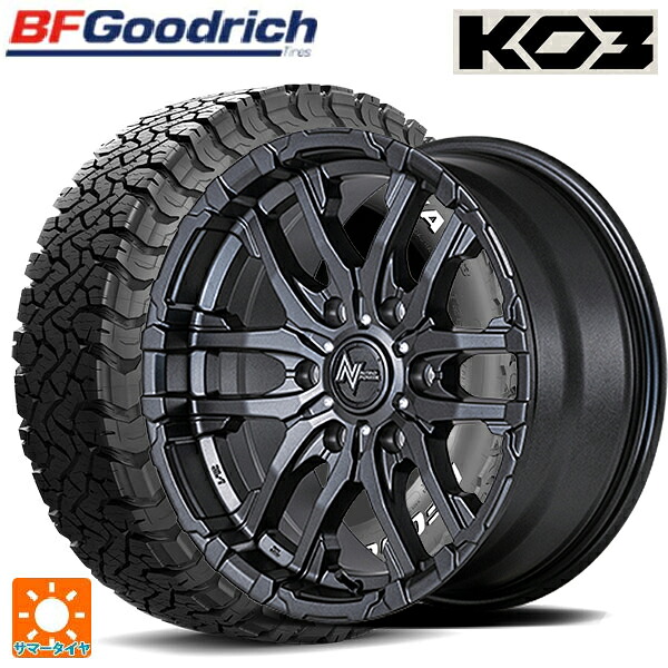 トヨタ ランドクルーザープラド(150系)用 275/65R17 118/115S BFグッドリッチ オールテレーン TA KO3 ホワイトレター 正規品 エムアイディー ナイトロパワー M26 クロスファング バレルブラック/ドリルド 新品サマータイヤホイール 4本セット|タイヤホイール専門店コニシタイヤ