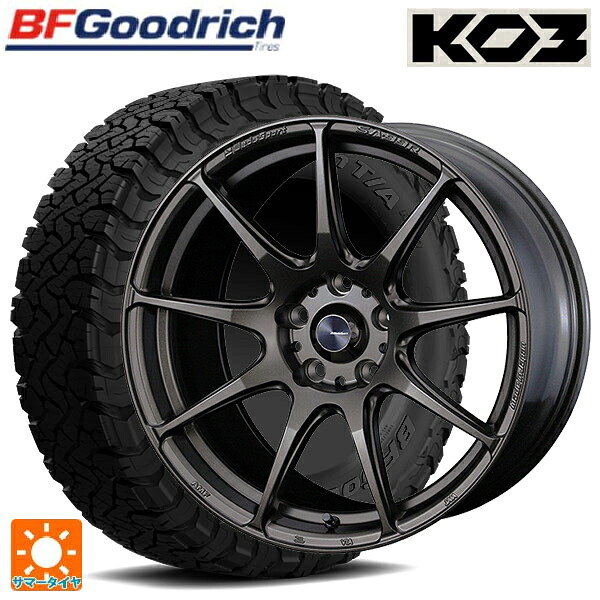 トヨタ ハリアー(80系)用 225/65R17 107/103S BFグッドリッチ オールテレーン TA KO3 ブラックレター 正規品 ウェッズ ウェッズスポーツ SA99R EJ-BRONZE 新品サマータイヤホイール 4本セット