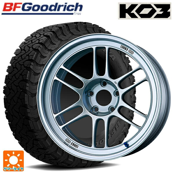 トヨタ RAV4(50系)用 225/65R17 107/103S BFグッドリッチ オールテレーン TA KO3 ブラックレター 正規品 エンケイ レーシング RPF1 シルバー 新品サマータイヤホイール 4本セット