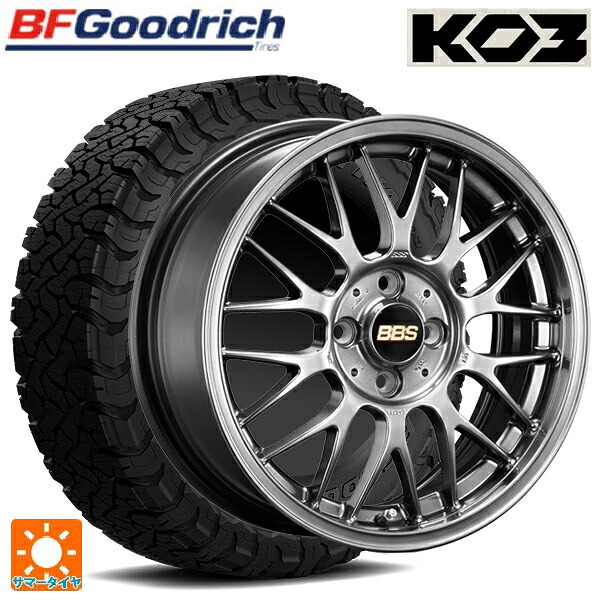 215/65R16 103/100S BFグッドリッチ オールテレーン TA KO3 ブラックレター 正規品 BBS RG-F DB 16-6.5J 国産車用 サマータイヤホイール4本セット