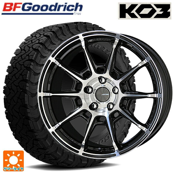 225/65R17 107/103S BFグッドリッチ オールテレーン TA KO3 ブラックレター 正規品 共豊 ガレルナ レフィーノ made by エンケイ BP 17-7J 国産車用 サマータイヤホイール4本セット