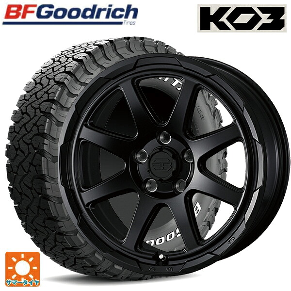 トヨタ RAV4(50系)用 245/70R16 113/110S BFグッドリッチ オールテレーン TA KO3 ホワイトレター 正規品 ウェッズ ウェッズ アドヴェンチャー スタットベルグ # セミマットブラック 新品サマータイヤホイール 4本セット