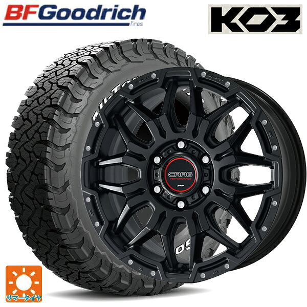 トヨタ ランドクルーザー250(250系)用 285/65R18 125/122S BFグッドリッチ オールテレーン TA KO3 ホワイトレター 正規品 ワーク クラッグ LCG MBLPM 新品サマータイヤホイール 4本セット｜タイヤホイール専門店コニシタイヤ