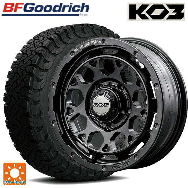 トヨタ ハリアー(80系)用 225/65R17 107/103S BFグッドリッチ オールテレーン TA KO3 ブラックレター 正規品 レイズ チームデイトナ M9+ スペックm AOJ 新品サマータイヤホイール 4本セット