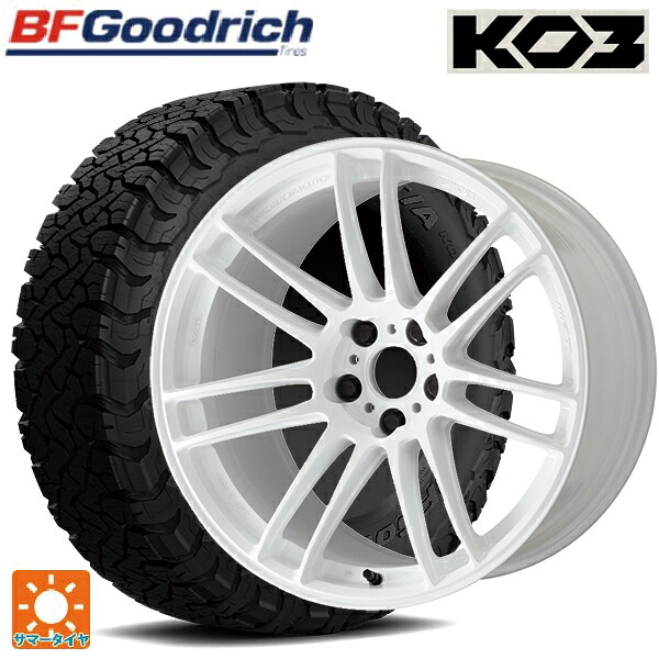 マツダ CX-5(KM系)用 225/65R17 107/103S BFグッドリッチ オールテレーン TA KO3 ブラックレター 正規品 # ワーク エモーション ZR7 TW 新品サマータイヤホイール 4本セット｜タイヤホイール専門店コニシタイヤ