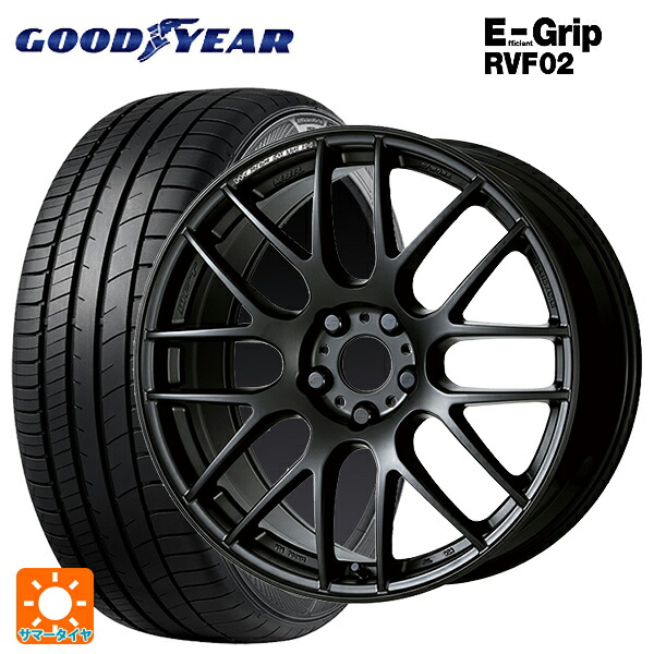 225/40R19 93W XL グッドイヤー エフィシェントグリップ RVF02 ワーク エモーション M8R MBL 19-8.5J 国産車用 サマータイヤホイール4本セット