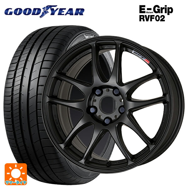 185/55R16 83V グッドイヤー エフィシェントグリップ RVF02 ワーク エモーション CR極 MBL 16-6.5J 国産車用 サマータイヤホイール4本セット|タイヤホイール専門店コニシタイヤ