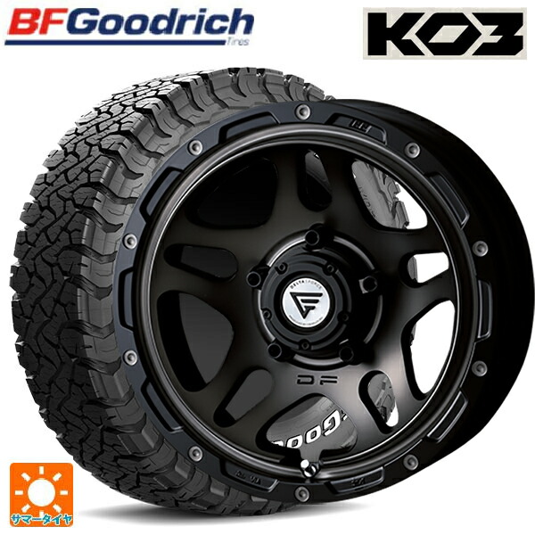 在庫有 225/70R16 102/99S BFグッドリッチ オールテレーン TA KO3 ホワイトレター 正規品 # エクシズルライン デルタフォース オーバーランダー マットスモークポリッシュ 16-6J 国産車用 サマータイヤホイール4本セット|タイヤホイール専門店コニシタイヤ