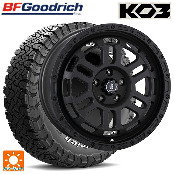 ジープ ラングラー(JL系)用 285/70R17 121/118S BFグッドリッチ オールテレーン TA KO3 ホワイトレター 正規品 # 阿部商会 ラ・ストラーダ ディスカバー WB 新品サマータイヤホイール 4本セット|タイヤホイール専門店コニシタイヤ