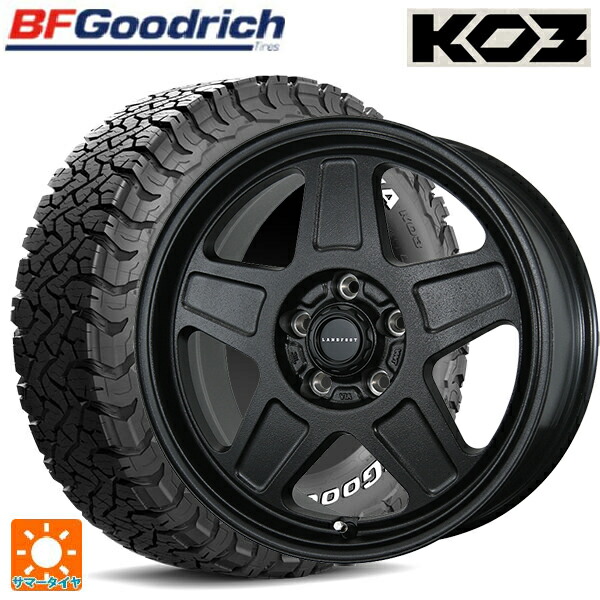 225/70R16 102/99S BFグッドリッチ オールテレーン TA KO3 ホワイトレター 正規品 # トピー ランドフット GWD R/B 16-7J 国産車用 サマータイヤホイール4本セット｜タイヤホイール専門店コニシタイヤ 106,410円