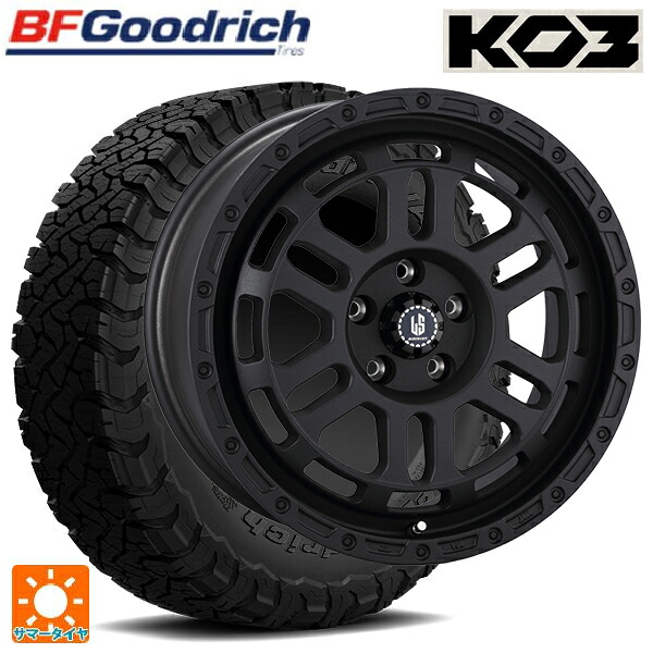 トヨタ ハリアー(80系)用 225/65R17 107/103S BFグッドリッチ オールテレーン TA KO3 ブラックレター 正規品 阿部商会 ラ･ストラーダ ディスカバー WB 新品サマータイヤホイール 4本セット