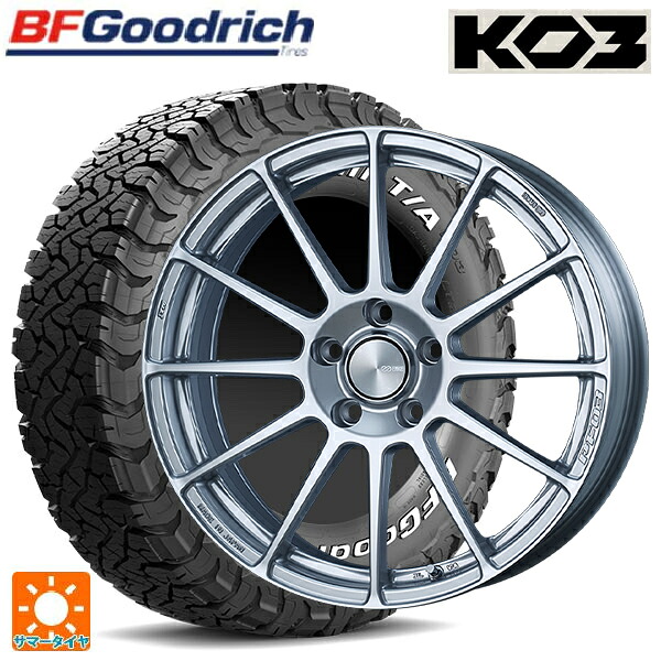 トヨタ RAV4(50系)用 235/70R16 110/107S BFグッドリッチ オールテレーン TA KO3 ホワイトレター 正規品 エンケイ パフォーマンスライン PF03 スパークルシルバー 新品サマータイヤホイール 4本セット｜タイヤホイール専門店コニシタイヤ