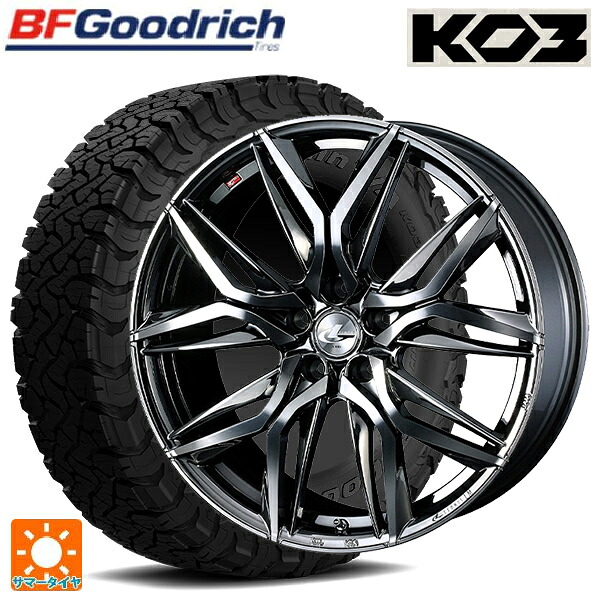 トヨタ RAV4(50系)用 225/65R17 107/103S BFグッドリッチ オールテレーン TA KO3 ブラックレター 正規品 ウェッズ レオニス LM BMCMC 新品サマータイヤホイール 4本セット