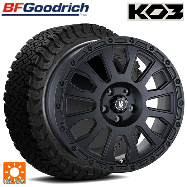 トヨタ RAV4(50系)用 225/65R17 107/103S BFグッドリッチ オールテレーン TA KO3 ブラックレター 正規品 阿部商会 ラ･ストラーダ アベンチュラ WB 新品サマータイヤホイール 4本セット