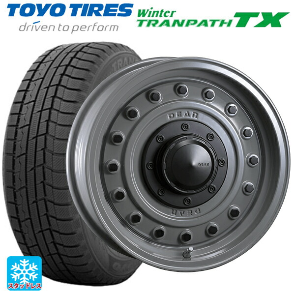 2024年製 165/65R14 79Q トーヨー ウインタートランパス TX # クリムソン ディーン コロラド スティールグレー 14-4.5J 国産車用 スタッドレスタイヤホイール4本セット