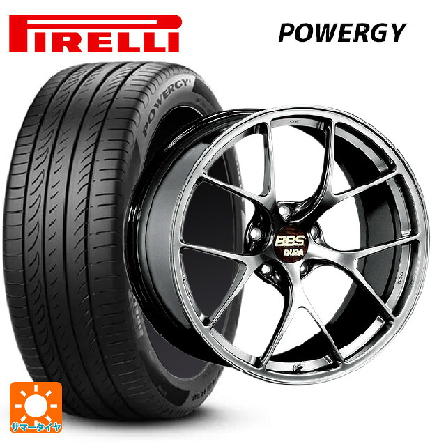 245/40R20 99Y XL ピレリ パワジー 正規品 BBS RI-D DB 20-9.5J 国産車用 サマータイヤホイール4本セット