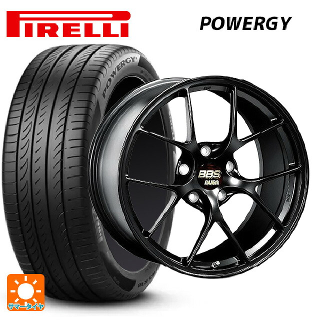 245/40R20 99Y XL ピレリ パワジー 正規品 BBS RI-D MB 20-9.5J 国産車用 サマータイヤホイール4本セット